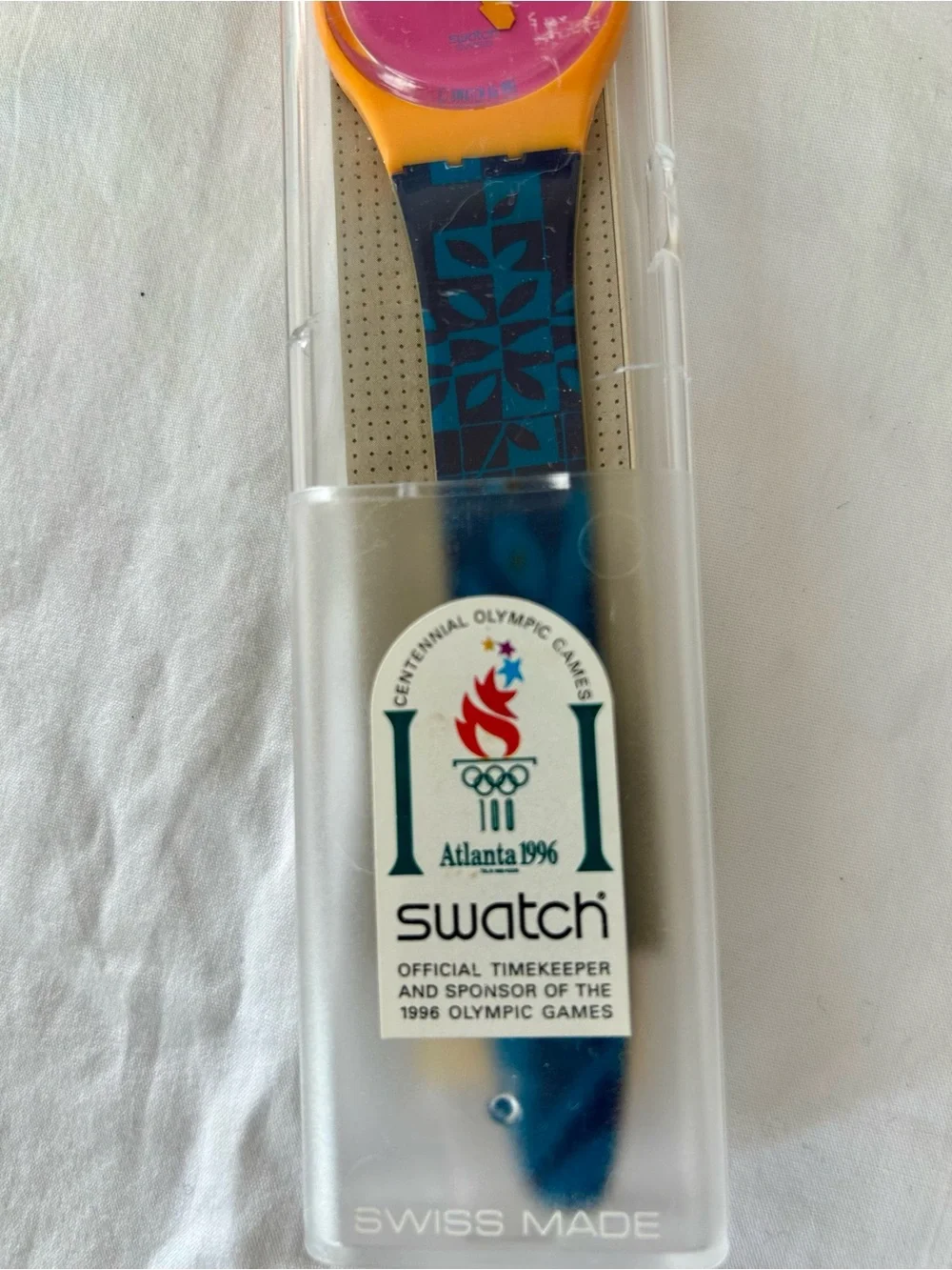 Swatch watch Unisex official 1996 Atlanta Olympics NIB